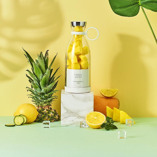 Portable Smoothie Blender Bottle