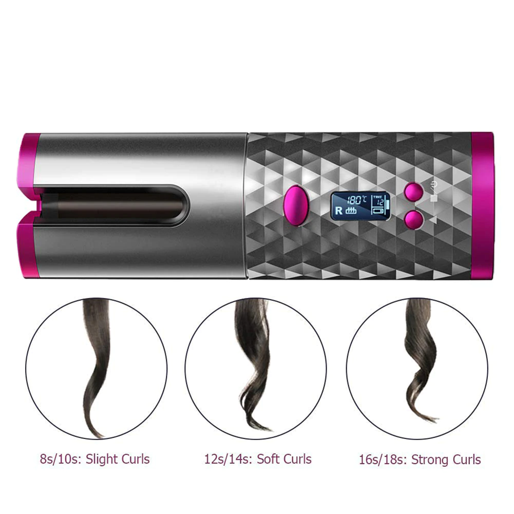 Cordless Auto Hair Curler